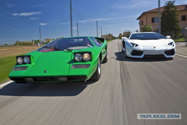 Lamborghini Countach - для любитель классики