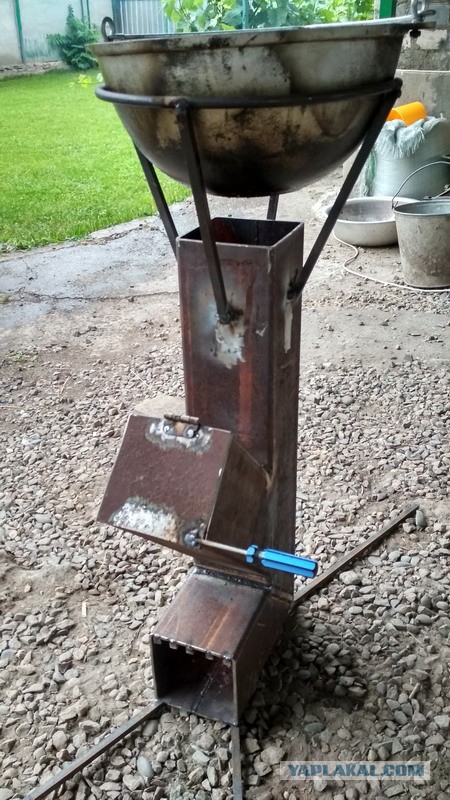 Печь для котелка своими руками.