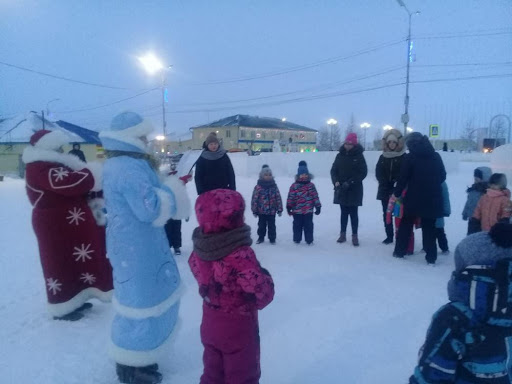 Новогодний чум на Ямале