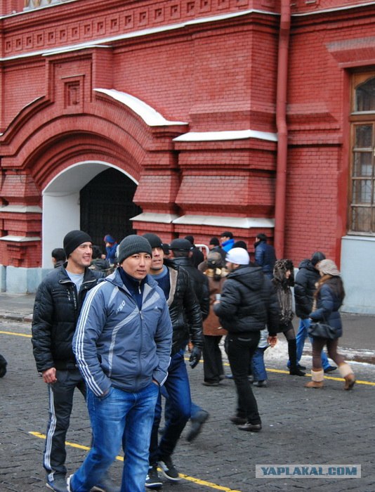 Москва. Утро. 1 января