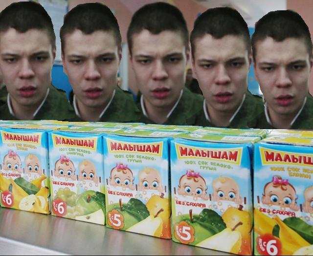 Фотожаба: удивленный рядовой