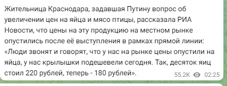 Итоги «Прямой линии с Путиным» для тех, кто всё пропустил
