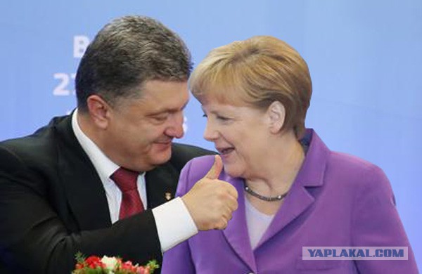 Меркель и Порошенко