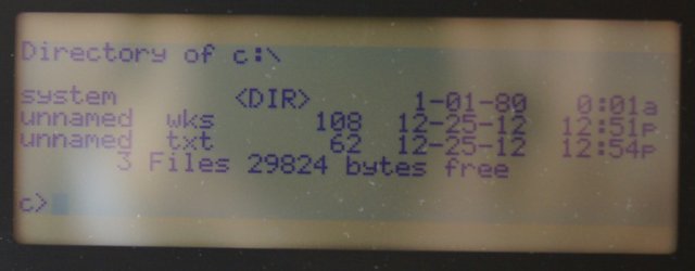 Atari Portfolio — ноутбук Джона Коннора