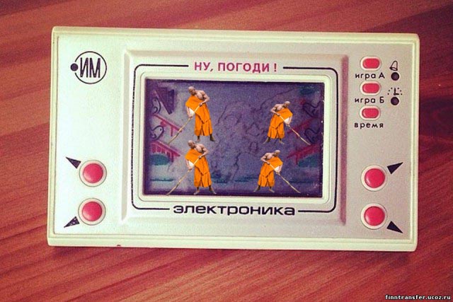 Фотожабы: Самый сильный уборщик в Шаолине