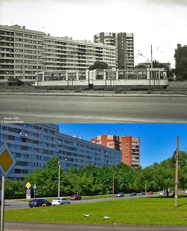 Старые и современные фото Санкт-Петербурга