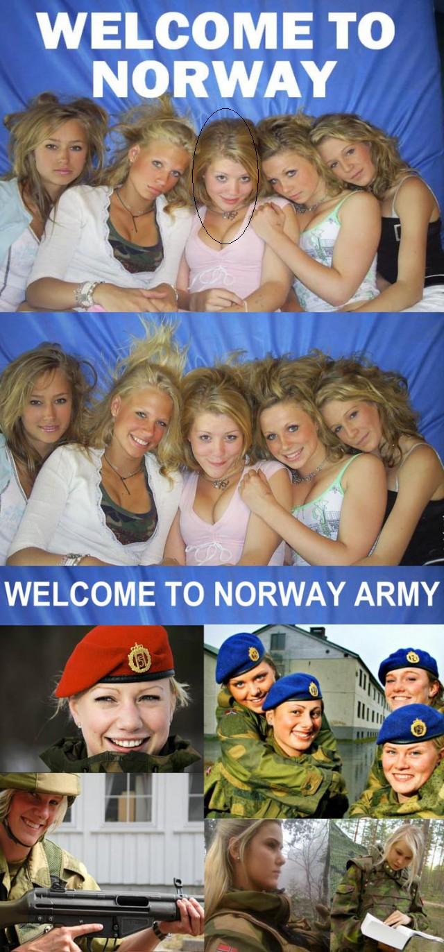 Норвежские девушки
