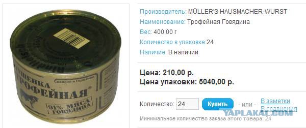 История русской тушенки