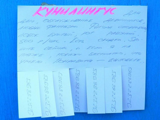 ОБЪЯВЛЕНИЯ. На стенах, в газетах, афиши.