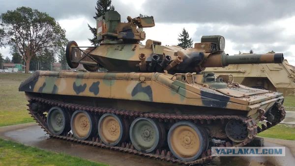 Аалюминиевое недоразумение или легкий танк M551 Sheridan