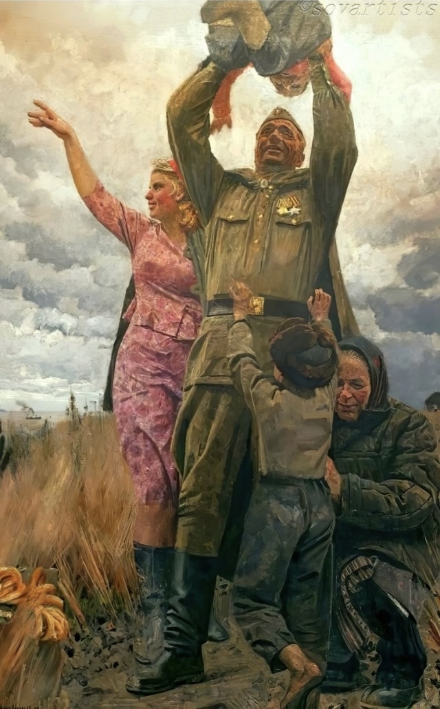 Великая Отечественная война в живописи
