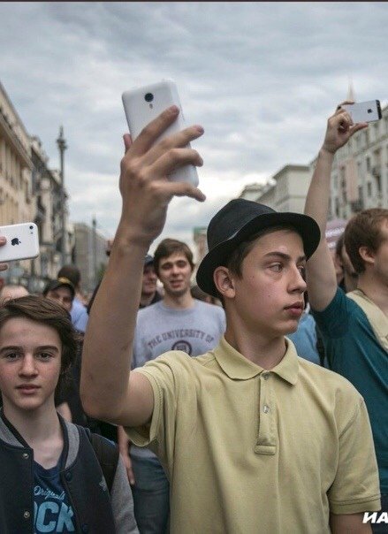 Протестующих назвали «щенками»