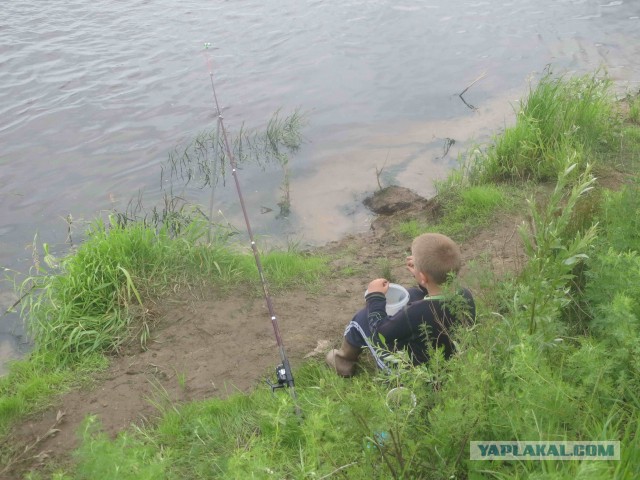 Первая рыбалка в этом году.