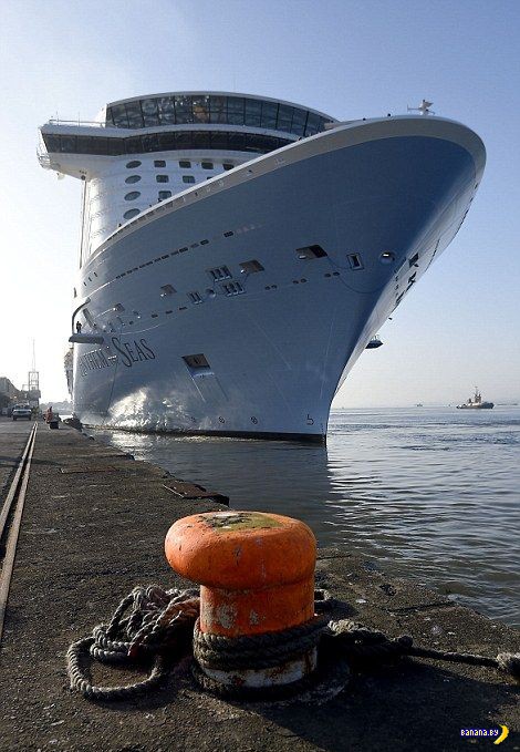 Самый большой круизный лайнер спущен на воду