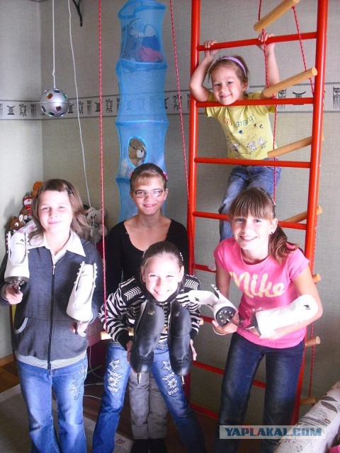 У вас же детей не вырвать!