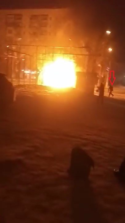 В центре Магнитогорска взорвалась маршрутка