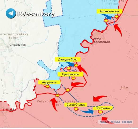 Ценой потери 170 танков и БМП, ВСУ прорвались на 12 километров!