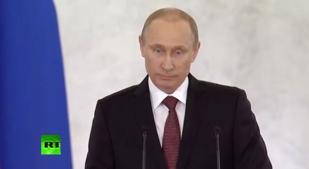 Видео-трансляция послания Путина