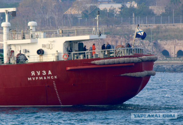 Единственный в мире атомный лихтеровоз