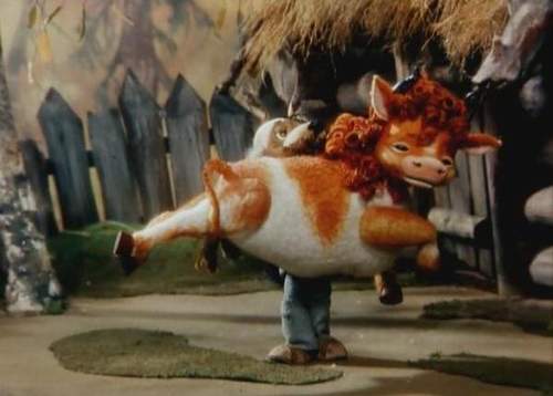 Спасение быка, который всю жизнь простоял на месте