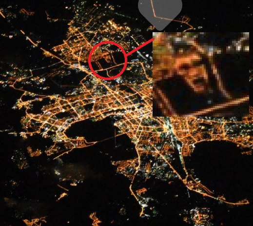 Роскосмос показал, как выглядят российские города с околоземной орбиты