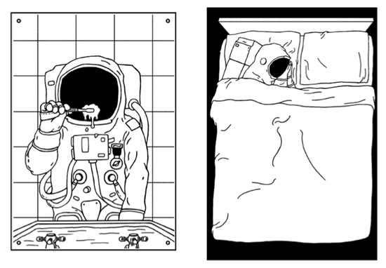 Возвращение космонавта на Землю