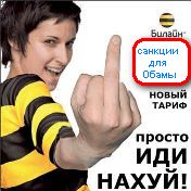 Наши санкции уже в интернете.