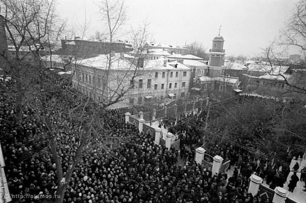 Прогулка по Москве 1985 года