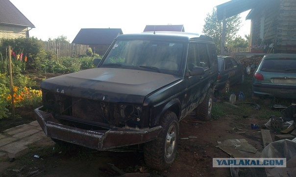 Восстановление land rover discovery 2.