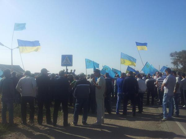 Блокада Крыма началась