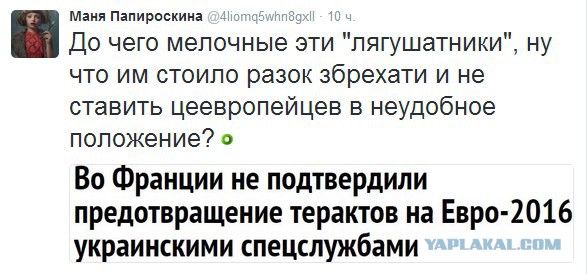 Во Франции ответили на заявления СБУ о предотвращённых терактах на Евро 2016