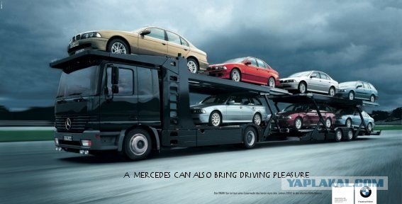 Изящный троллинг в исполнении Mercedes-Benz