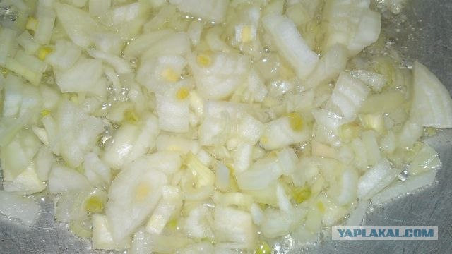 Долма с двуми начинками.