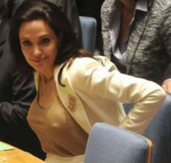 Анджелина Джоли порадовала мужчин на заседании ООН