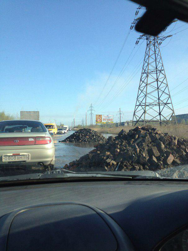 Простите... но Омск утонул!