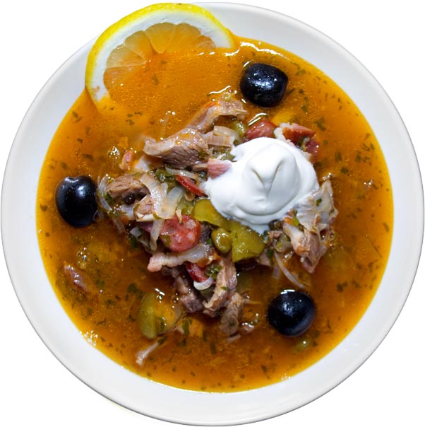 Рецепт приготовления солянки