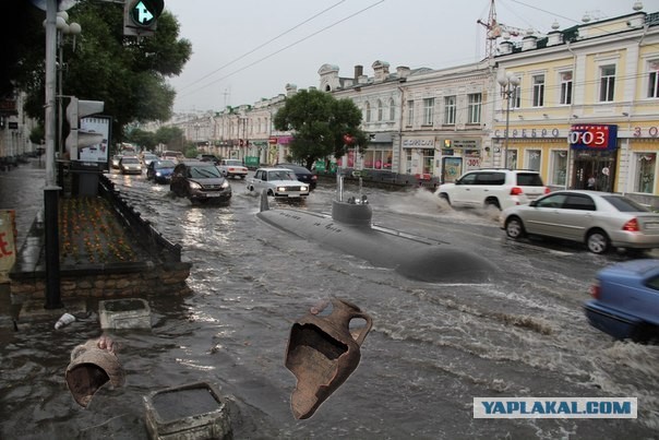 А в Омске дождь прошел...