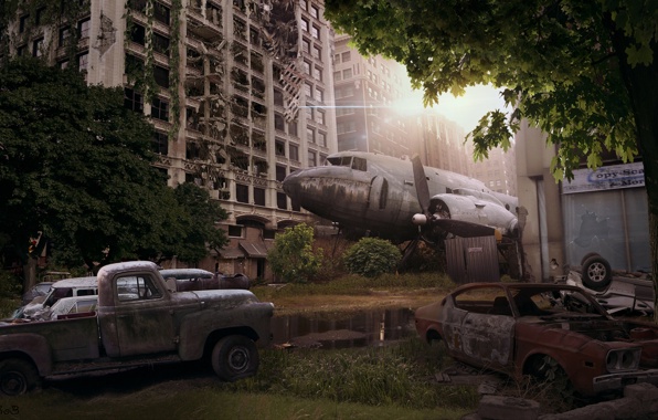 Рисунки: фантастика, Sci-Fi, киберпанк