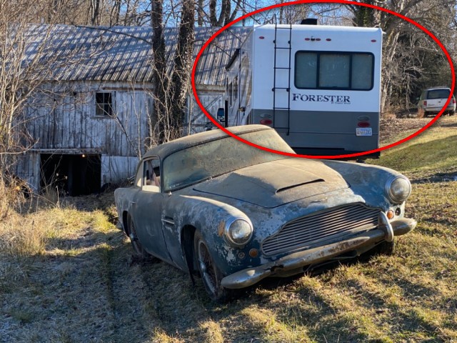 Классический Aston Martin, простоявший в сарае 30 лет, продают за $327 000