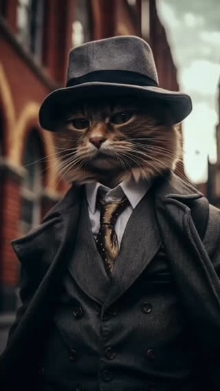 Котовторник глазами ИИ