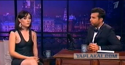Саша Грей в программе "Вечерний Ургант"