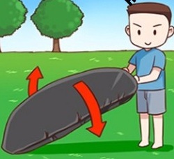 Надувной и чертовски удобный матрас