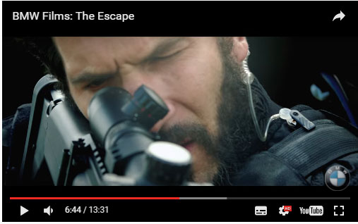 Короткометражка для BMW «The Escape»