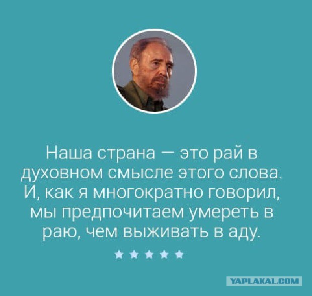 Умер Фидель Кастро