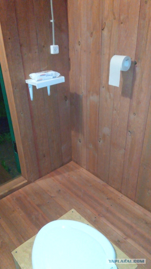 Психанул. Дачный сортир «king size»