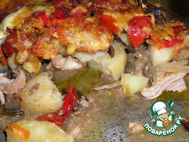 Мясо по-французски