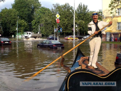 А в Минске дождик прошел