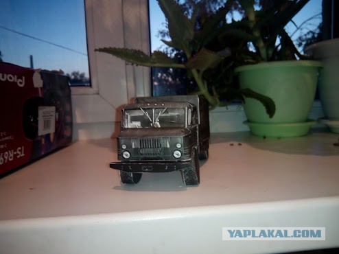 ГАЗ-66 из бумаги