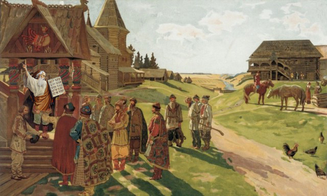 Как на Руси религию выбирали