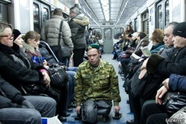 А вот просто русский солдат…